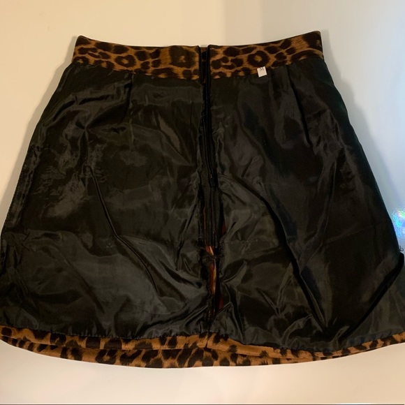 [Leopard print mini skirt] - Picture 2 of 2